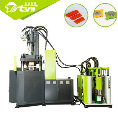 Entegre Çift Renkli Sıvı Silikon Enjeksiyon Makinesi 700kg / C㎡ Enjeksiyon Basıncı